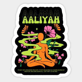 Aaliyah // Yoga Sticker